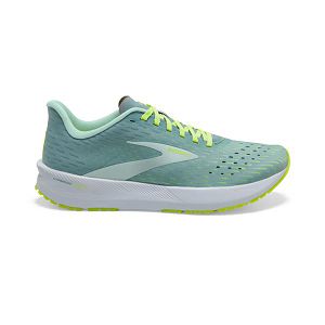 Brooks Hyperion Tempo Road Running Shoes - Womens, Green/Yellow/White | IE-RXJ956104